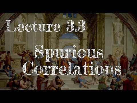 Calling Bullshit 3.3: Spurious Correlations