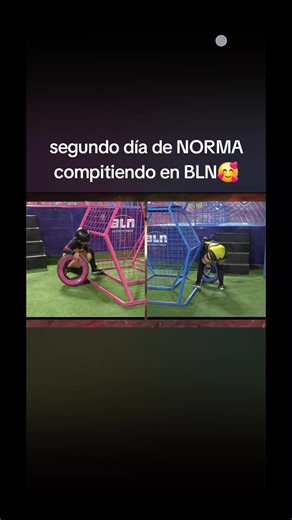 Segundo día de Norma compitiendo en BLN