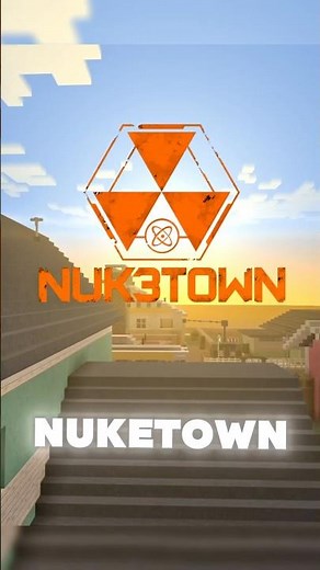 Minecraft Build NukeTown #minecraft #minecraftbuilding