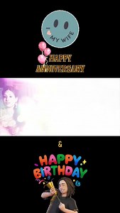 Happy Married Anniversary and Happy Birthday day My Dear Wife | Umesh Sharma
