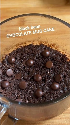 Flourless Black Bean Chocolate Mug Cake