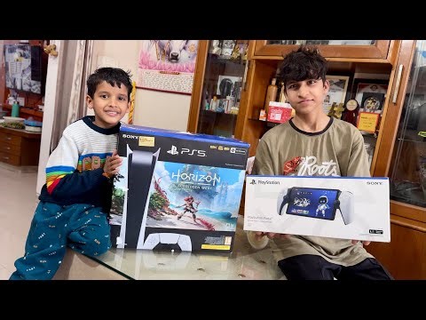 PlayStation 5 And PlayStation Mini 😍 UnBoxing