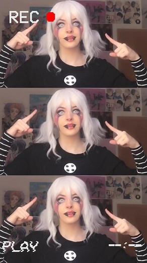 Your fav Fnaf game?🖤🤍 #fnaf#fnafcosplay#fnafpuppet#fnafpuppetcosplay#puppetcosplay#cosplay#makeup#fyp#foryou