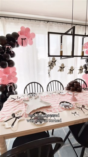 Halloween Party Table Setup (Ghost Theme for a Little Girl)