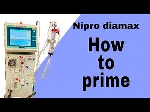 Nipro Diamax Dialysis Machine | How to Prime | Simple Guide