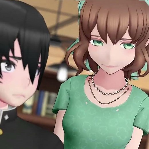 [ MMD ] Why are you blinking so much…? || Taro x Ayano || Yandere Simulator #yanderesimulator