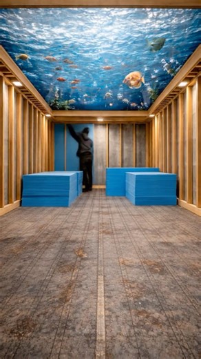 I built a secret room next to my Pool