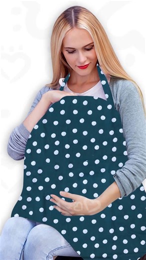 14K views | Now restocked! Our breastfeeding apron is designed for comfort and privacy — featuring a structured neckline for baby view, adjustable neck strap with tri-slide buckle, and soft cotton fabric for you and your little one. #blessedbaby #blessedbabypk #babyfeeding #breastfeeding | Blessed Baby | Facebook