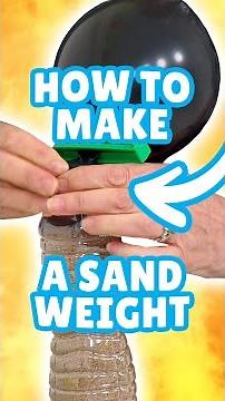 How to make a Balloon Sand Weight 🏝️
