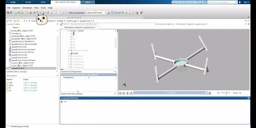 Simscape 四旋翼仿真 姿态控制