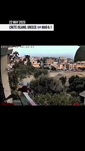 May 22, 2025 Greece 🇬🇷 Heraklion: A 6.2 magnitude earthquake struck in the Mediterranean Sea, 80 km northeast of Heraklion, Crete. The epicenter was located near Kasos Island, with a depth of 60-71 km, causing strong tremors felt across Crete, the Aegean Sea, and as far as Athens, Turkey, Cyprus, Egypt, and Lebanon. Minor landslides and building facade damage reported in Heraklion. No tsunami threat due to the deep focus. #Greece #Earthquake #Heraklion #Crete #NaturalDisasters 22 мая 2025 Грец