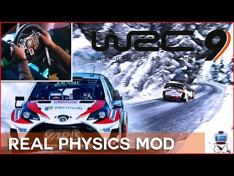 WRC 9 - Yaris | Real Physics MOD MAX ATTACK! Monte Carlo - Onboard + Replay [Link]