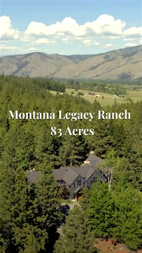 Ranches of the West | 83 Acres | Bitterroot Valley, Montana Bordering the Bitterroot National Forest, this private Montana ranch offers unmatched seclusion,... | Instagram