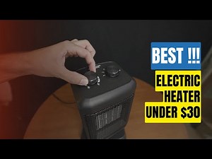 How to Use BEYOND BREEZE Space Heater 1500W | BEST Ceramic Portable Electric Heater
