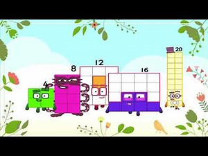 A remake of the original Decimal Numberblocks intro Song But 4s rhythmic counting Version ,