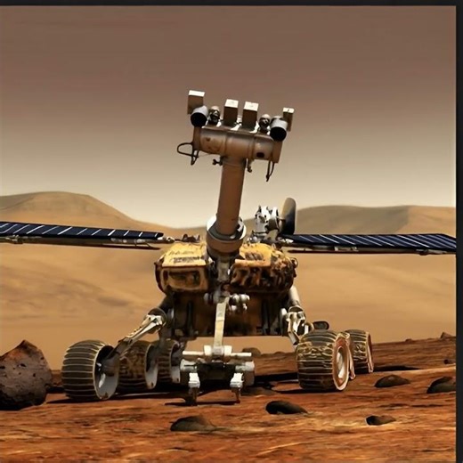 ❝Oppotunity Rover was launched on July 7, 2003, last words-❝My battery is low and it's getting dark❞