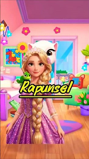 Rapunzel Glow Up ✨👑 #Rapunsel #viral #fyp #glowup