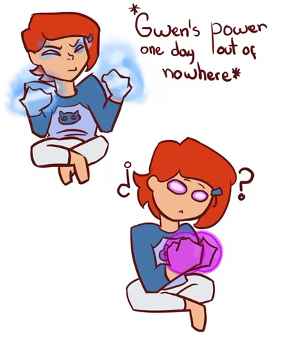 So all this time Max knew Gwen was an Anodite and didn't say a word... can we say he just ignored the issue?#gwentennyson #ben10 #ben10alienforce #ben10fanart #ben10classic