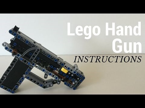 WORKING Lego Hand Gun (INSTRUCTIONS)