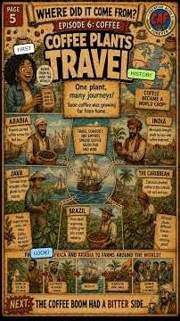 Where did Coffee Come from #wherediditcomefrom #history #caf