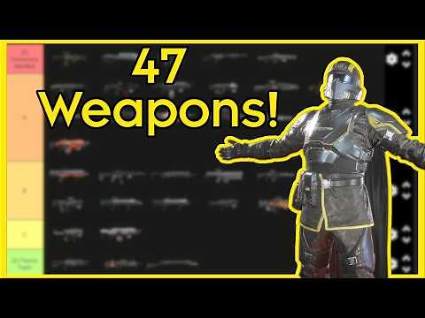 Ranking Every Primary Weapon in Helldivers 2 (Again)