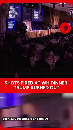 Donald Trump, Melania Trump Rushed Out After Shots Reported at Dinner