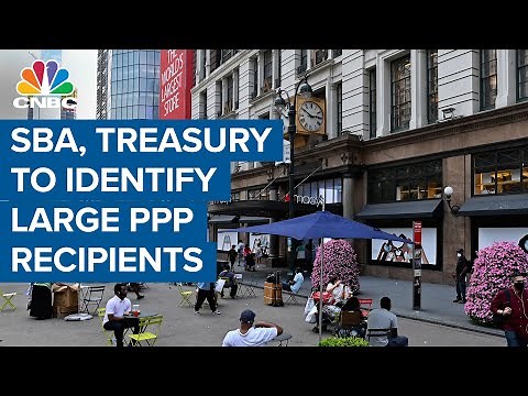 SBA and Treasury Department release names of largest PPP loan recipients