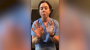 WATCH THIS: A former ER nurse shows you why you still need to take precautions when you wear gloves to prevent cross-contamination of the coronavirus. | Gray Media Digital Content Center