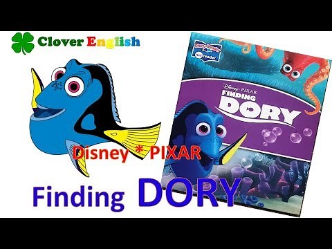 Disney Pixar, FINDING DORY (animated book) | Kid Reading aloud Books to Kids