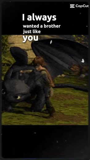 I always wanted a brother #httyd #toothless