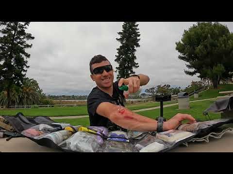 How to treat a road rash wound (and why you should carry a first-aid kit in your car).