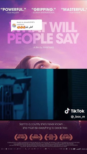 Replying to @alaaadel248 at Will People Say..P3 فيلم