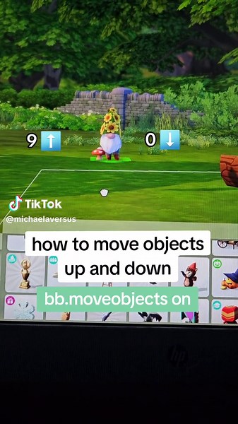 Cómo mover objetos arriba y abajo en Sims 4