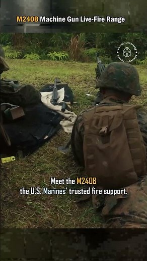 M240B Machine Gun Live-Fire Training