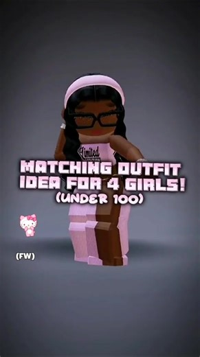 Friend Group Matching Outfits for Roblox Players