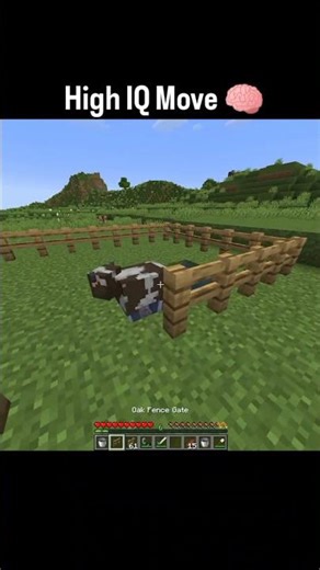 High IQ Move 🧠 #minecraft #shorts