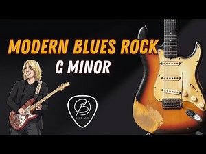 Modern Blues Rock C Minor | Jam Backing Track