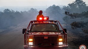 Wildfire burning in Jackson triples in size, avoid area: NJ Forest Fire Service