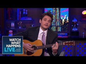 John Mayer Takes Over WWHL for Andy Cohen's 50th Birthday — and Jokes About Romance Rumors