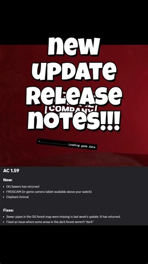 🆕NEW UPDATE Release Notes!🆕 Feb 3, 2026. Animal Company VR. #animalcompany #gorillatag #vr