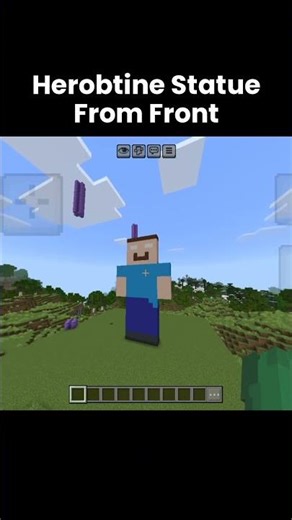 Minecraft Statue With Most Nostalgia... #minecraft #minecraftshorts