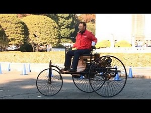 100年前の電気自動車や世界最初のガソリン車がデモ走行 2017トヨタ博物館 クラシックカー・フェスティバル in 神宮外苑
