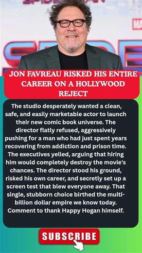 JON FAVREAU RISKED HIS ENTIRE CAREER 💔🎬 #jonfavreau #ironman #marvel