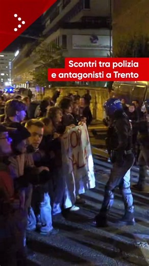 Scontri a Trento tra polizia e antagonisti in piazza contro l’estrema destra | Local Team