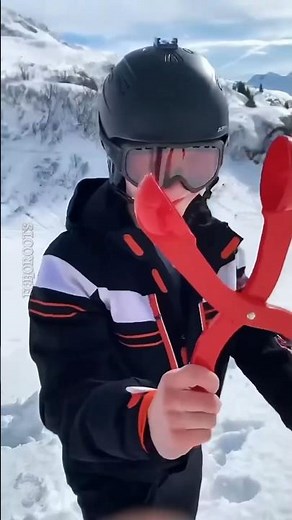 Pure Snow Fun ❄️ Sliding & Playing in the Snow