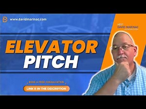 The Perfect Elevator Pitch - Best Examples and Templates | David Marinac
