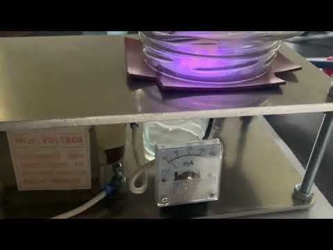 DIY PVD Sputtering System v2 test