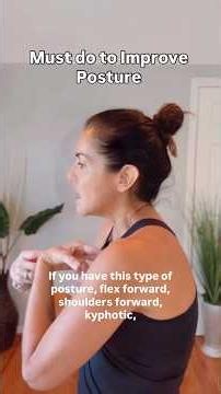 How to Fix Rounded Shoulders & Improve Posture Properly