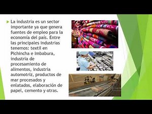 ACTIVIDADES PRODUCTIVAS DE ECUADOR