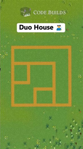 Minecraft Duo House Build ✅ #minecraft #shorts